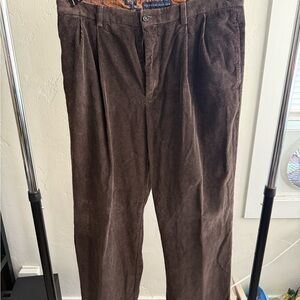 Tommy Hilfiger Dark Brown Corduroy Pants
